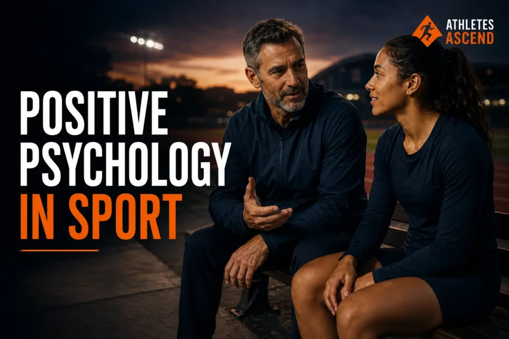 Athlete gaining a useful insight during a conversation with a sports performance coach